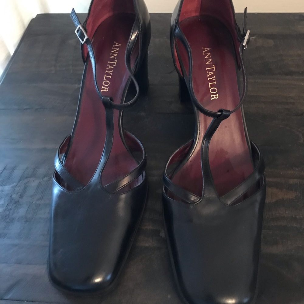 Ann Taylor Black Heels